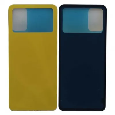 Back Panel Cover for Xiaomi Poco X4 Pro 5G - Yellow by Sparestream