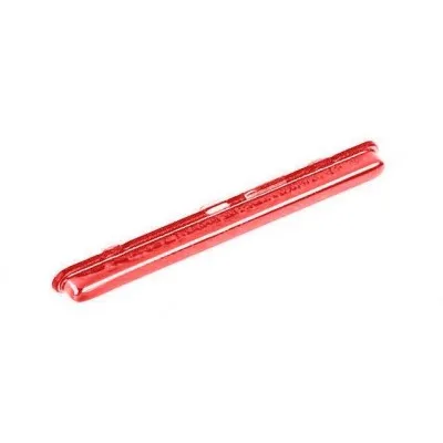Volume Side Button Outer for Xiaomi Poco X2 Red - Plastic Key by Sparestream