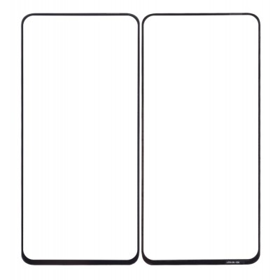 Front Glass for Realme Narzo 30 Pro 5G - Black by Sparestream