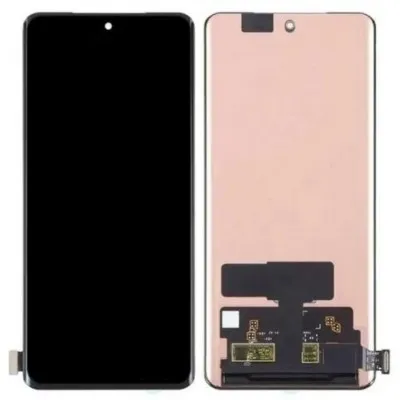 LCD with Touch Screen for Realme GT 6T - Black (display glass combo folder) by Sparestream