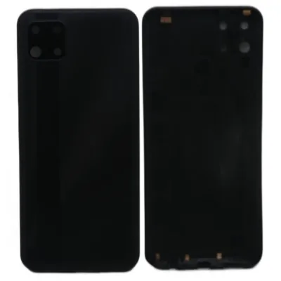 Back Panel Cover for Realme C11 - Black by Sparestream
