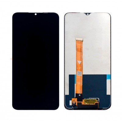 LCD with Touch Screen for Realme Narzo 10 - Black (display glass combo folder) by Sparestream