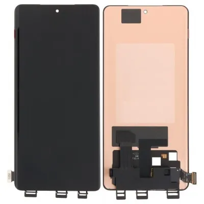 LCD with Touch Screen for Realme GT 6 - White (display glass combo folder) by Sparestream