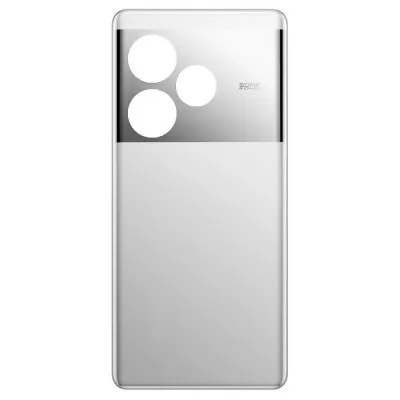 Back Panel Cover for Realme GT 6 - Silver by Sparestream