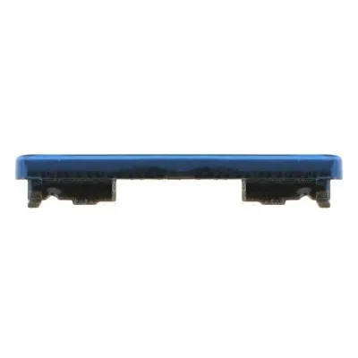 Volume Side Button Outer for Xiaomi Poco X3 Blue - Plastic Key by Sparestream