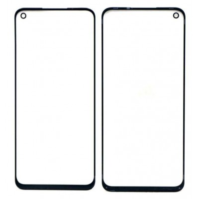 Front Glass for Realme Narzo 30 - Silver by Sparestream