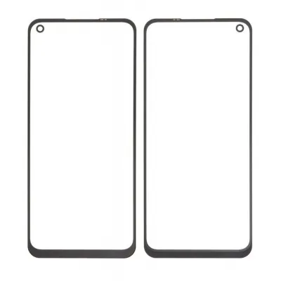 Front Glass for Realme Narzo 30 5G - White by Sparestream