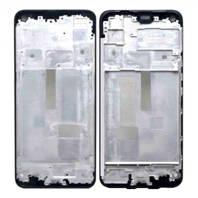 LCD Frame Middle Chassis for Realme Narzo 30 - White by Sparestream