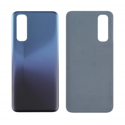 Back Panel Cover for Realme Narzo 30 - Black by Sparestream