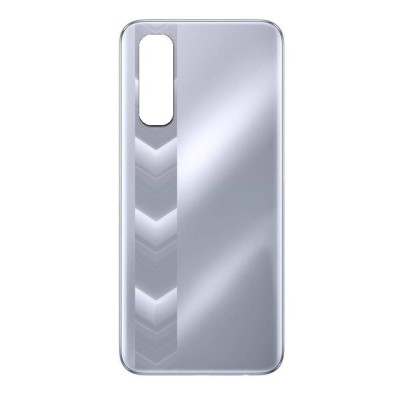 Back Panel Cover for Realme Narzo 30 - Silver by Sparestream