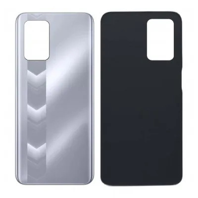Back Panel Cover for Realme Narzo 30 5G - Black by Sparestream