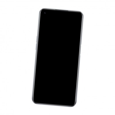 Middle Frame Ring Only for Realme Narzo 30 Black by Sparestream