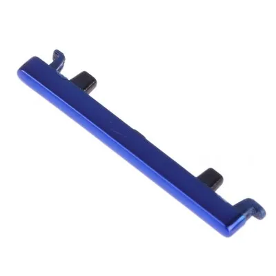 Volume Side Button Outer for Xiaomi Redmi Note 7 Blue - Plastic Key by Sparestream