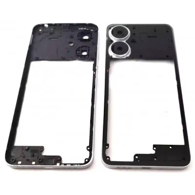 Middle Frame Ring Only for Xiaomi Redmi 13C 5G Silver by Sparestream