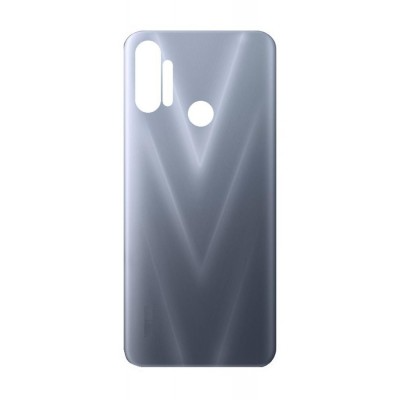 Back Panel Cover for Realme Narzo 20A - Silver by Sparestream