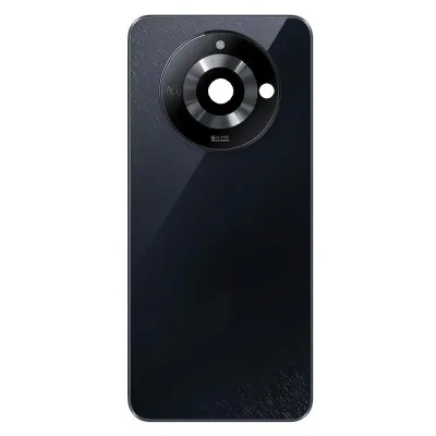 Back Panel Cover for Realme Narzo 60 5G - Black by Sparestream