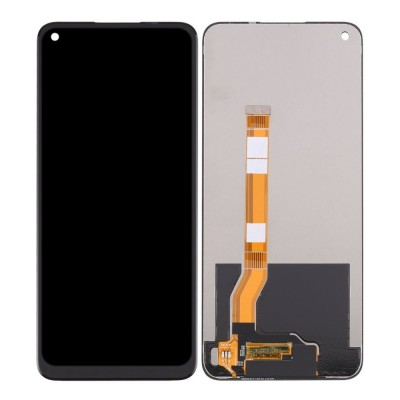 LCD with Touch Screen for Realme Narzo 50 White by Sparestream