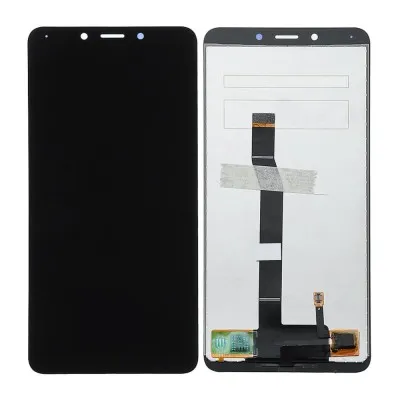 LCD with Touch Screen for Xiaomi Redmi 6A - Black (display glass combo folder) by Sparestream