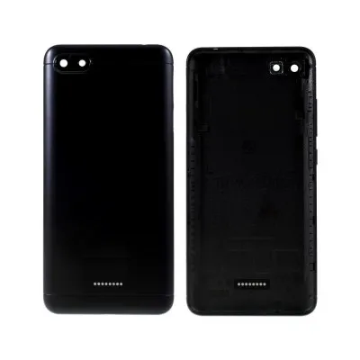 Back Panel Cover for Xiaomi Redmi 6A - Black by Sparestream