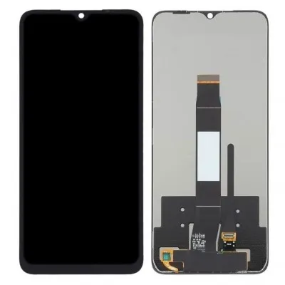LCD with Touch Screen for Xiaomi Poco C51 - Black (display glass combo folder) by Sparestream