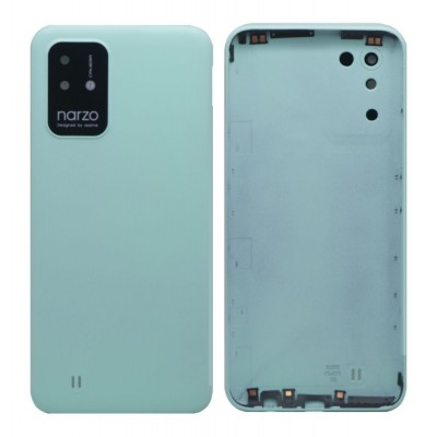 Back Panel Cover for Realme Narzo 50i - Green by Sparestream