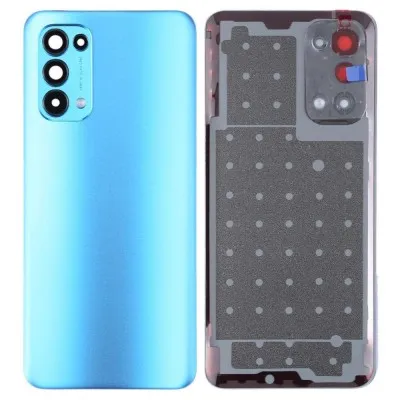 Back Panel Cover for OPPO Reno 5 5G - Blue By Sparestream