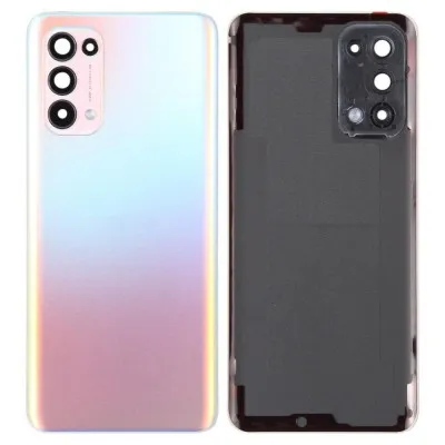 Back Panel Cover for OPPO Reno 5 5G - White By Sparestream