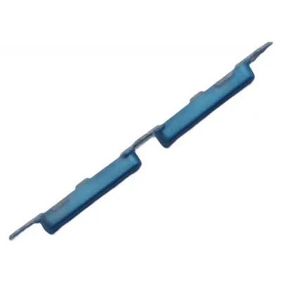 Volume Side Button Outer for Realme 5i Blue - Plastic Key by Sparestream