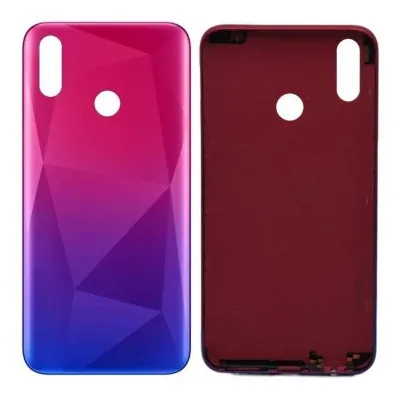 Back Panel Cover for Realme 3i - Red by Sparestream