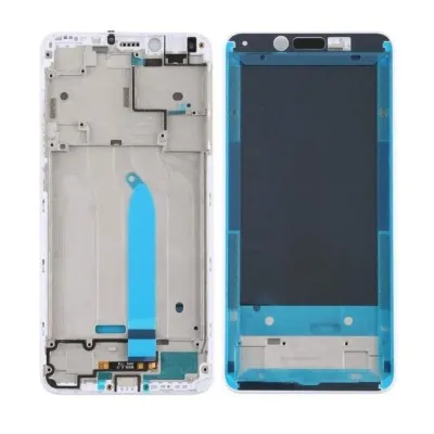 LCD Frame Middle Chassis for Xiaomi Redmi 6A - White by Sparestream