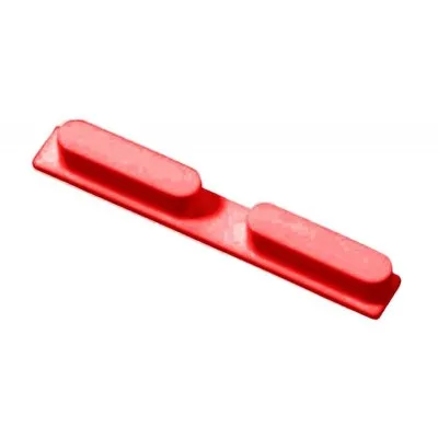 Volume Side Button Outer for Realme 3i Red - Plastic Key by Sparestream