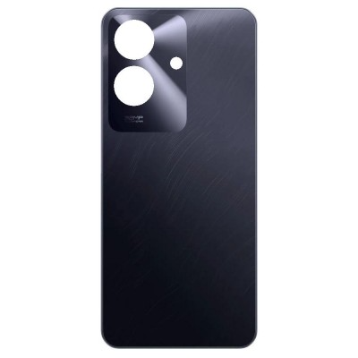 Back Panel Cover for Realme Narzo N61 - Black by Sparestream