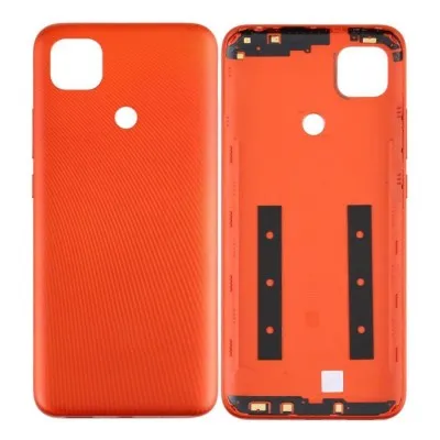 Back Panel Cover for Xiaomi Redmi 9 India Aug 2020 - Orange by Sparestream
