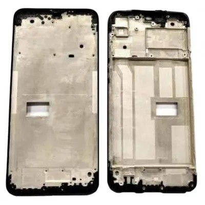 LCD Frame Middle Chassis for Realme Narzo 10A - White by Sparestream