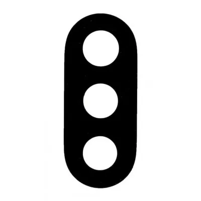 Camera Lens for Realme Narzo 10A Black by Sparestream