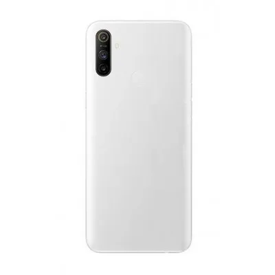 Full Body Housing for Realme Narzo 10A - White by Sparestream