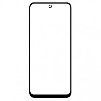 Front Glass for Xiaomi Poco M6 Plus 5G - Black by Sparestream