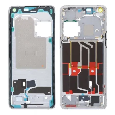LCD Frame Middle Chassis for Oppo Find X5 Pro - White by Sparestream