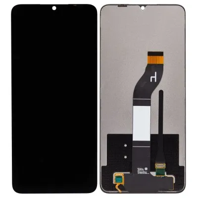 LCD with Touch Screen for Xiaomi Poco C65 - Black (display glass combo folder) by Sparestream