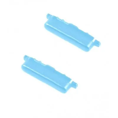 Volume Side Button Outer for Realme 9i 5G Blue - Plastic Key by Sparestream