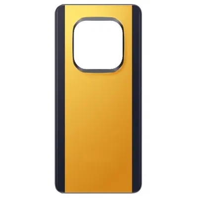 Back Panel Cover for Realme Narzo 70 Turbo 5G - Yellow by Sparestream