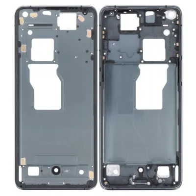 LCD Frame Middle Chassis for Oppo Find X3 Pro - Black by Sparestream