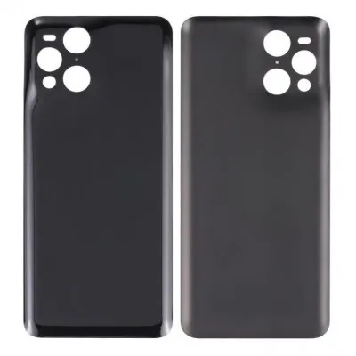 Back Panel Cover for Oppo Find X3 Pro - Black by Sparestream