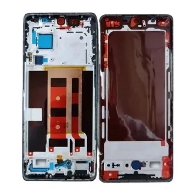 LCD Frame Middle Chassis for OPPO Reno 11 5G - Black By Sparestream