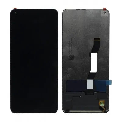 LCD with Touch Screen for Xiaomi Mi 10T - Silver (display glass combo folder) by Sparestream