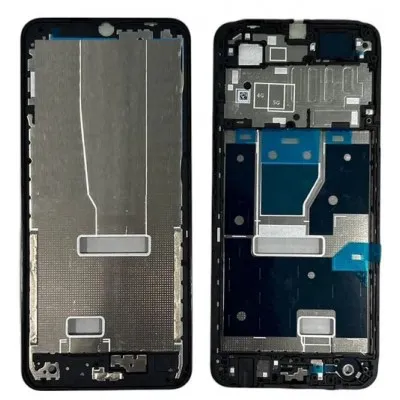 LCD Frame Middle Chassis for Vivo Y18e - Black by Sparestream