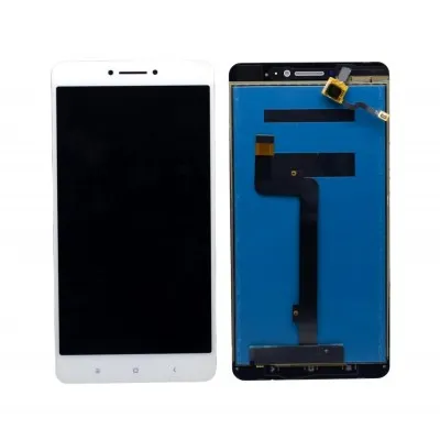 LCD with Touch Screen for Xiaomi Mi Max - White (display glass combo folder) by Sparestream