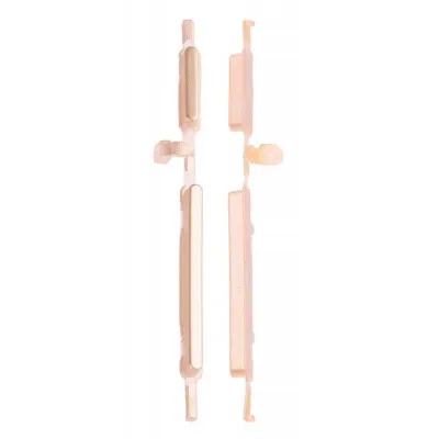 Volume Side Button Outer for Xiaomi Redmi 4A Gold - Plastic Key by Sparestream