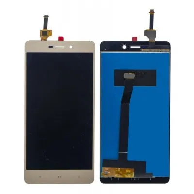 LCD with Touch Screen for Xiaomi Redmi 3S Prime - Gold (display glass combo folder) by Sparestream