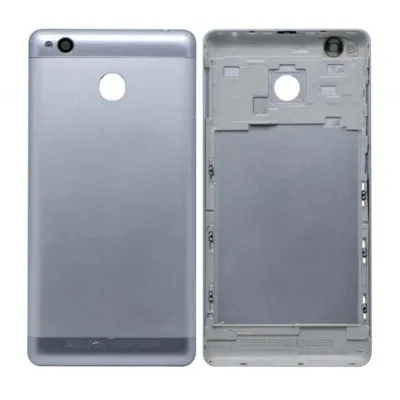 Back Panel Cover for Xiaomi Redmi 3S Prime - Silver by Sparestream